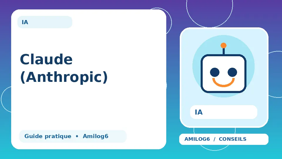 Illustration Amilog6 : Claude (Anthropic)