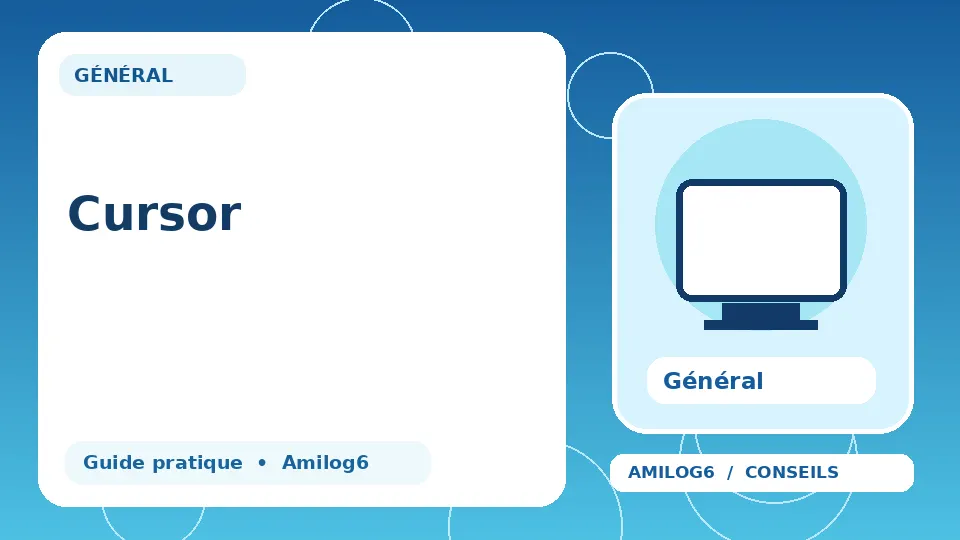 Illustration Amilog6 : Cursor
