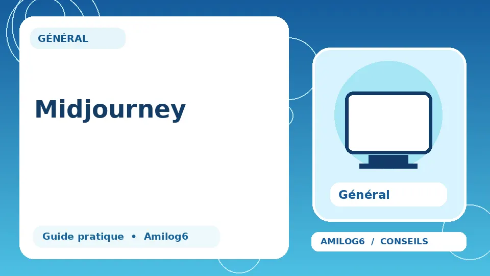 Illustration Amilog6 : Midjourney