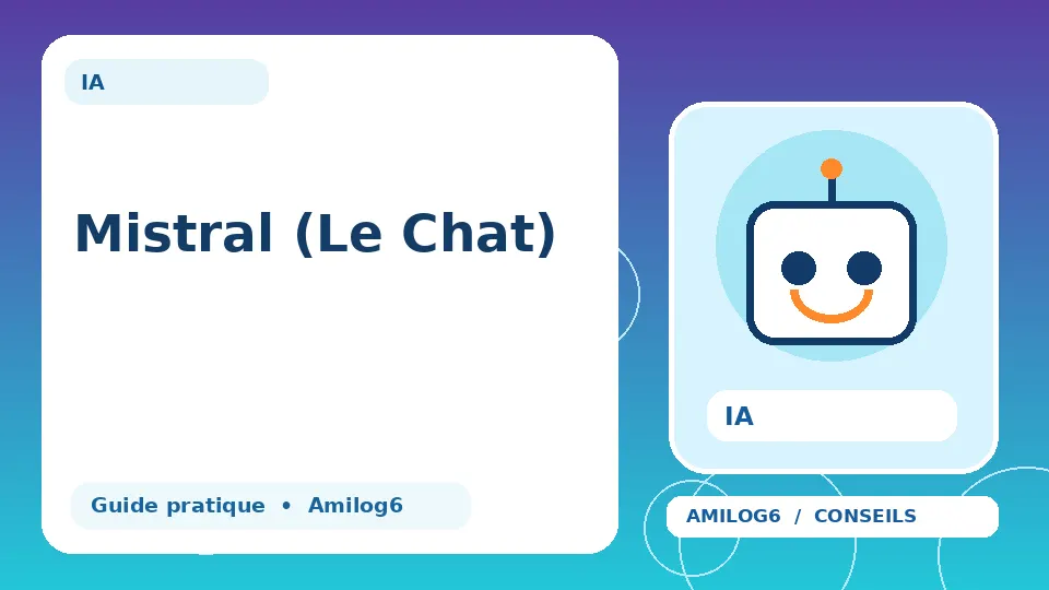 Illustration Amilog6 : Mistral (Le Chat)