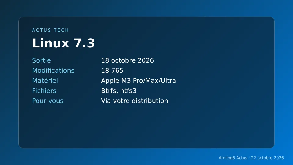 Linux 7.3