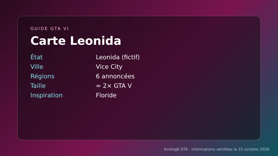 Carte Leonida GTA VI