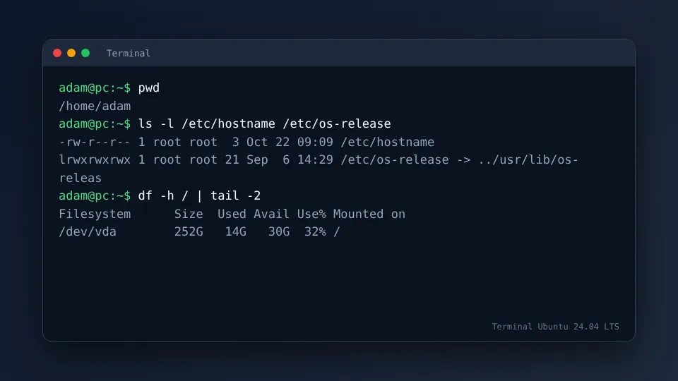 Commandes